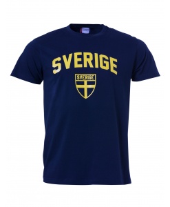 Sverige T-shirt, Sverige & Sverige flagga